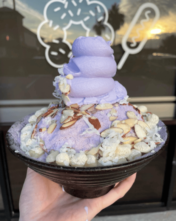 taro dessert